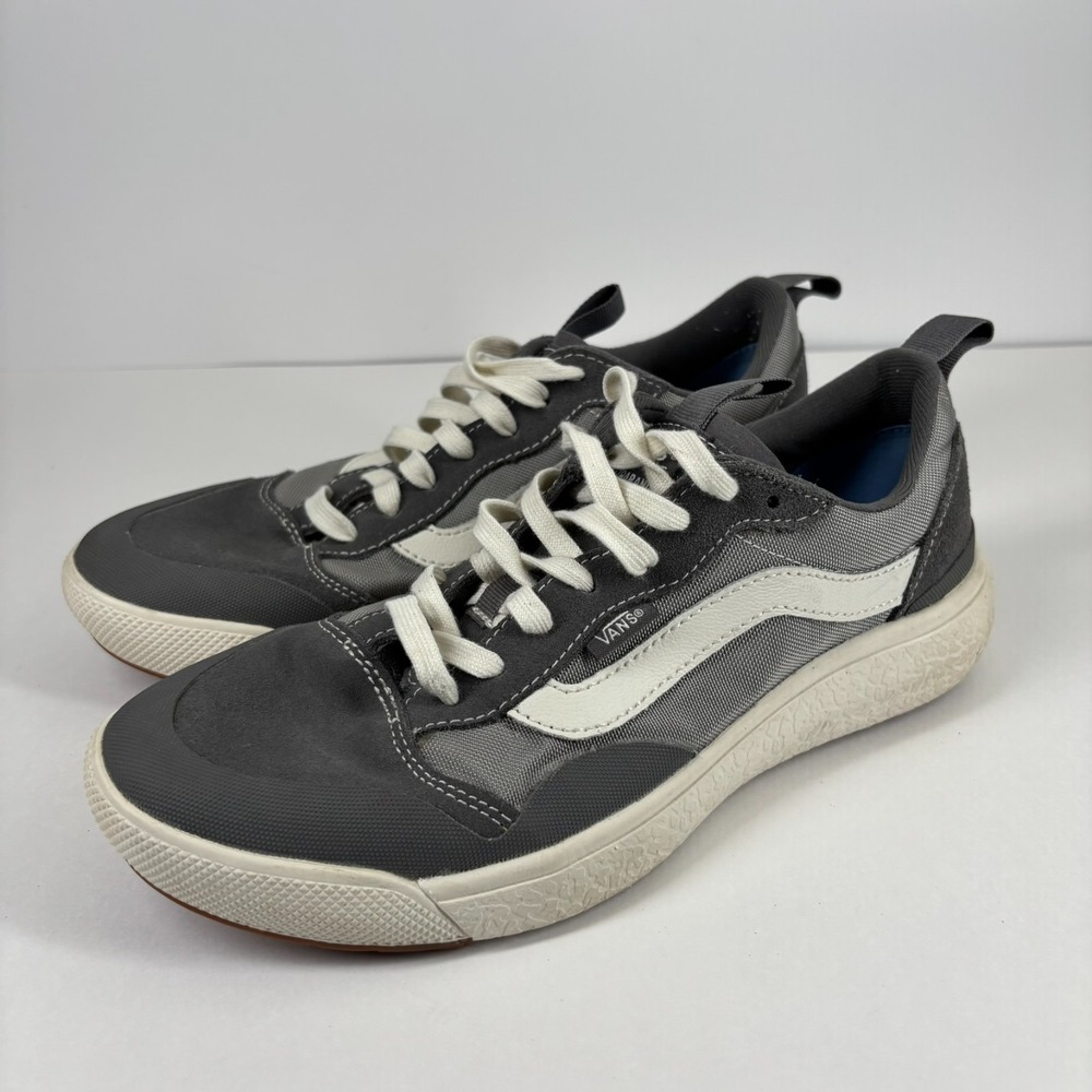 Vans UltraRange EXO SE Women's 8.5/Men's 7 Pewter Drizzle‎ Grey White Sneakers